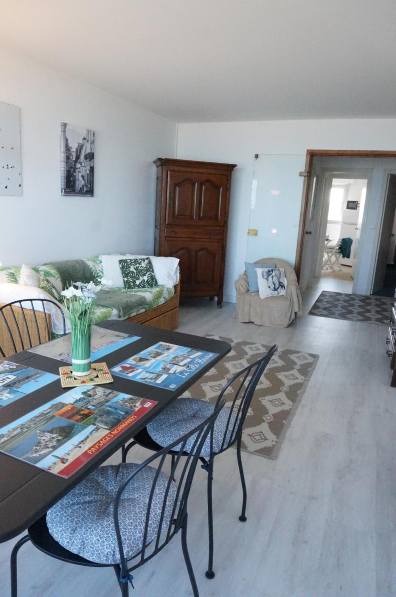 Belle Vie Vue Dominante Mer Et Plage - Appartement 2 A 4 Personnes Cabourg Zewnętrze zdjęcie
